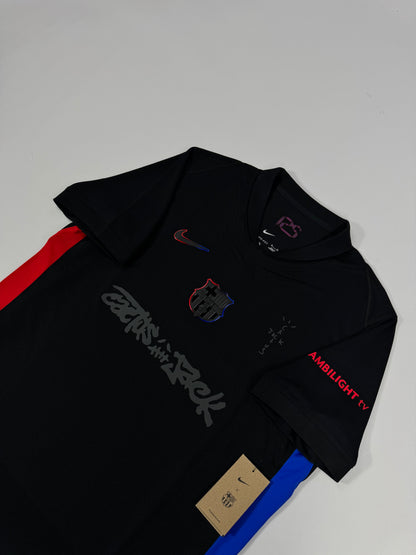 2024/25 FC Barcelona x Cactus Jack Travis Scott Away Jersey-(XL)
