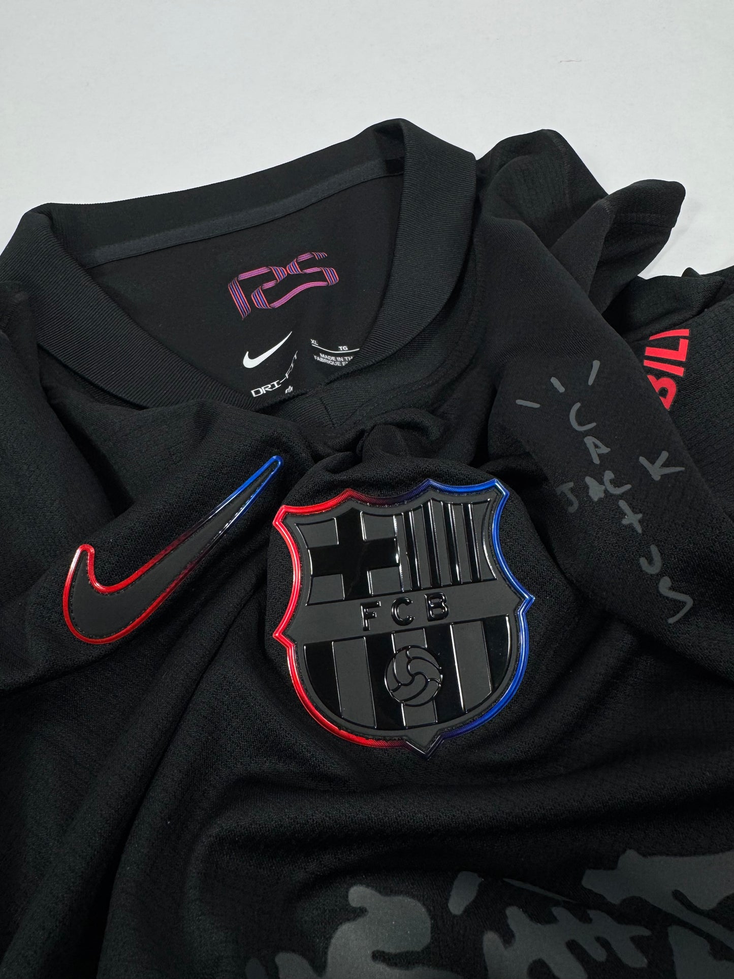 2024/25 FC Barcelona x Cactus Jack Travis Scott Away Jersey-(XL)