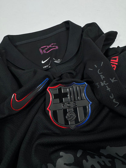2024/25 FC Barcelona x Cactus Jack Travis Scott Away Jersey-(XL)