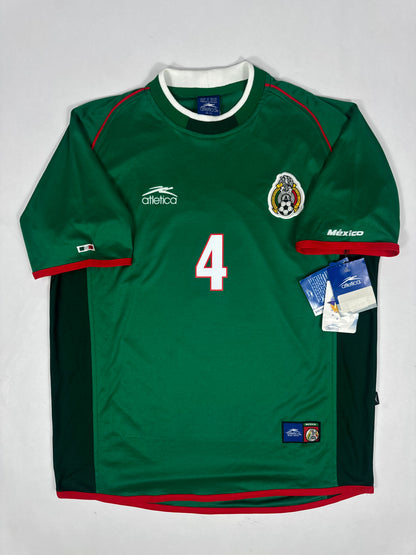 2001 ATLETICA MEXICO HOME JERSEY NEW WITH TAGS-(XL)