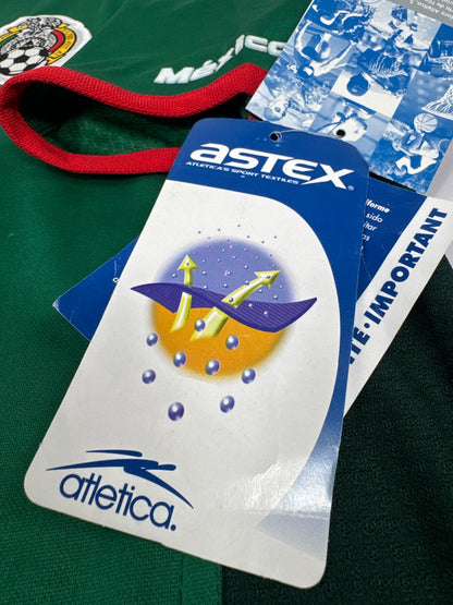 2001 ATLETICA MEXICO HOME JERSEY NEW WITH TAGS-(XL)