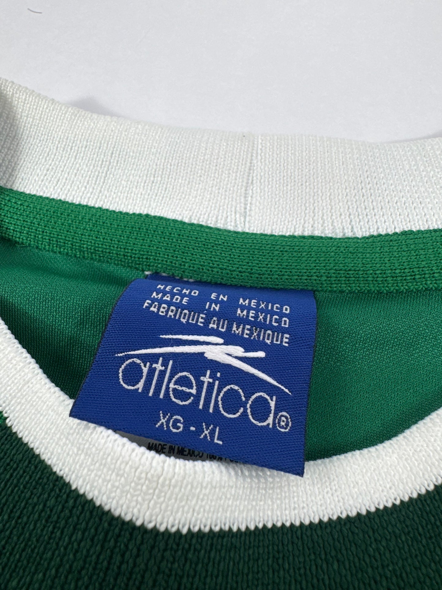 2001 ATLETICA MEXICO HOME JERSEY NEW WITH TAGS-(XL)