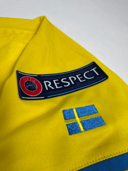 2016 ADIDAS SWEDEN HOME JERSEY IBRAHIMOVIC 10-(M)