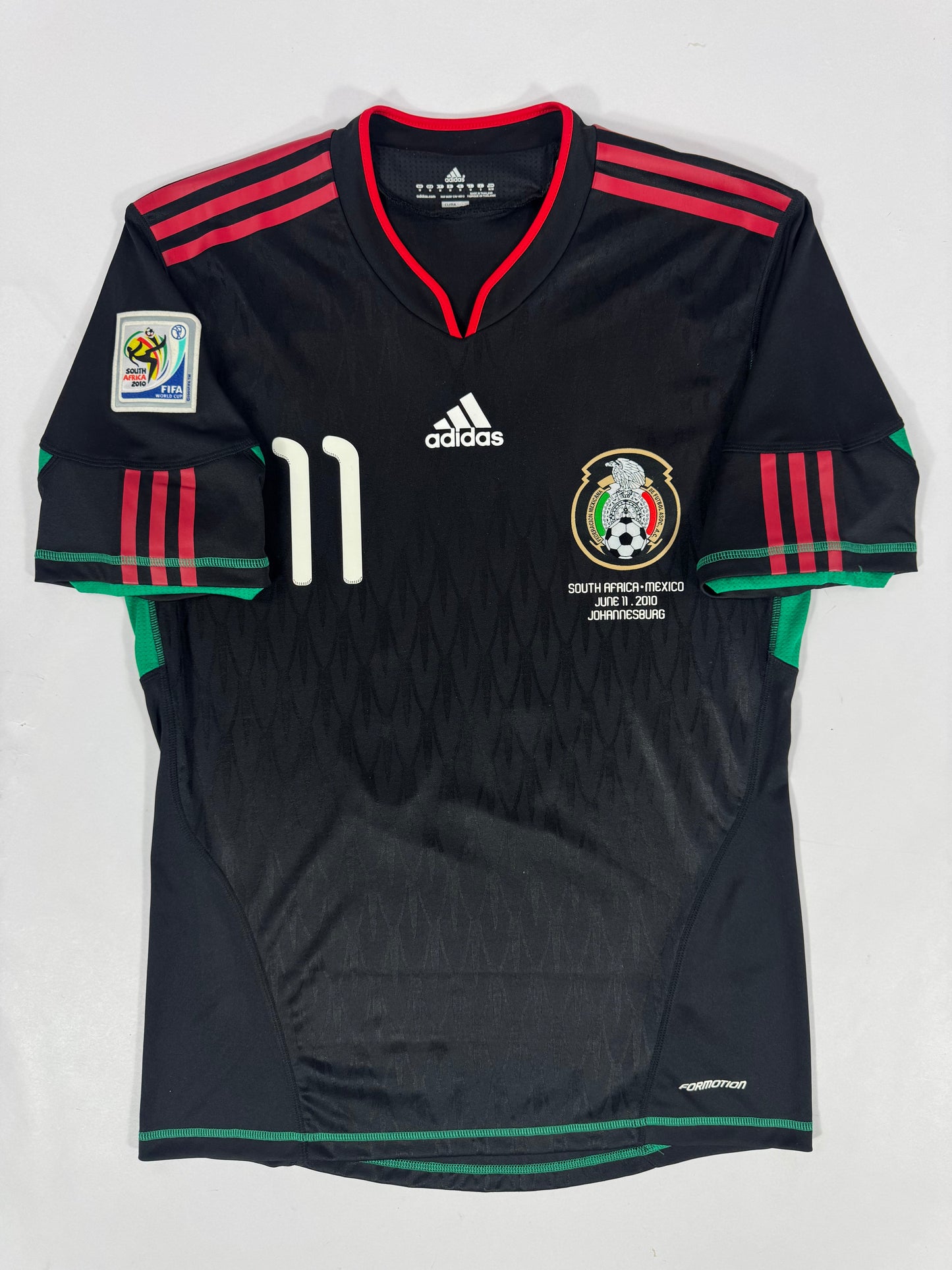 2010 MEXICO AWAY JERSEY PLAYER VERSION FORMOTION-(M)