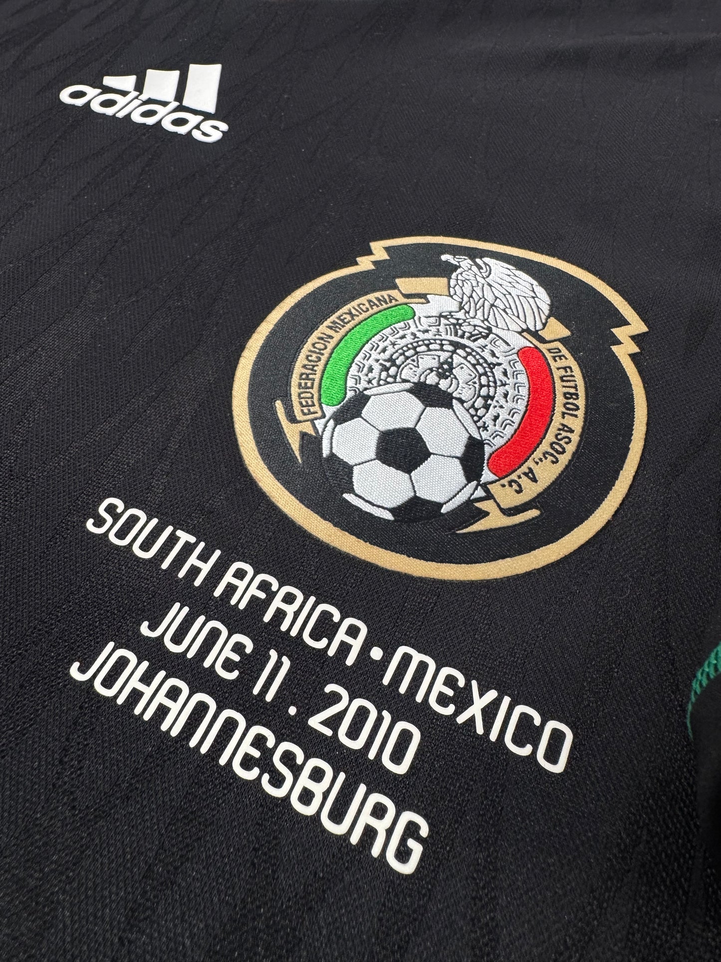 2010 MEXICO AWAY JERSEY PLAYER VERSION FORMOTION-(M)