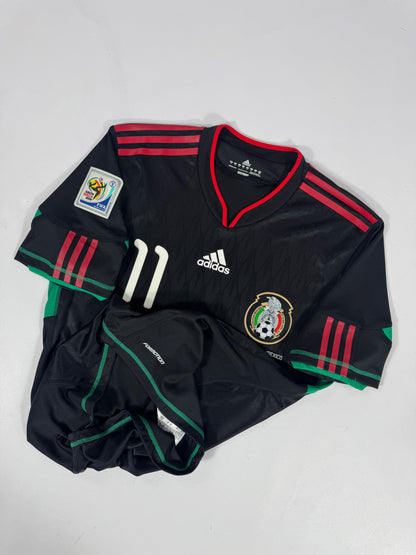 2010 MEXICO AWAY JERSEY PLAYER VERSION FORMOTION-(M)