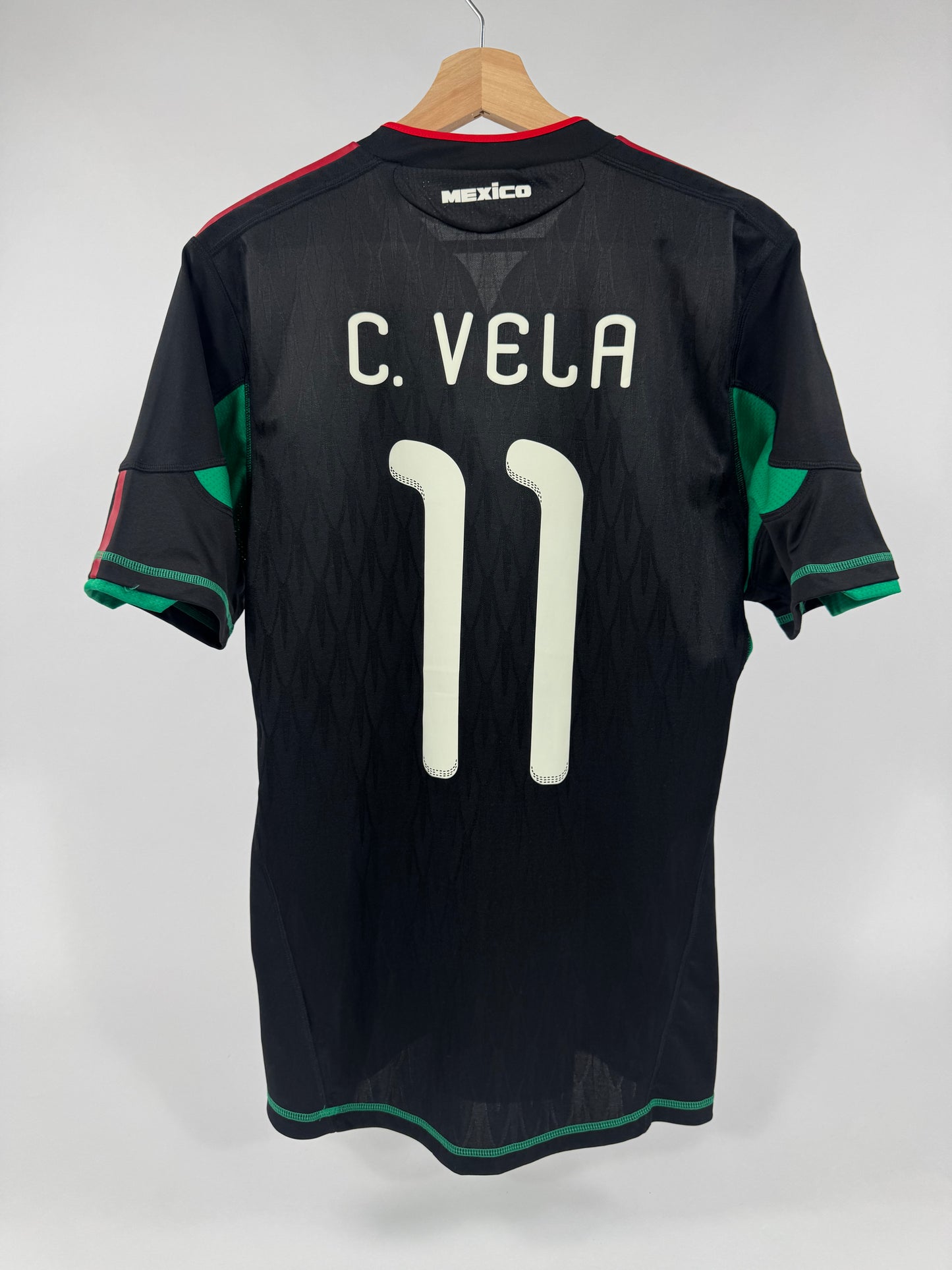 2010 MEXICO AWAY JERSEY PLAYER VERSION FORMOTION-(M)