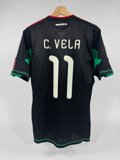 2010 MEXICO AWAY JERSEY PLAYER VERSION FORMOTION-(M)