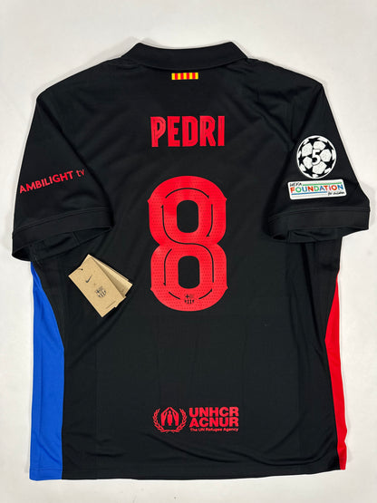 24/25 NIKE FC BARCELONA AWAY JERSEY PEDRI 8 NEW WITH TAGS-(XL)