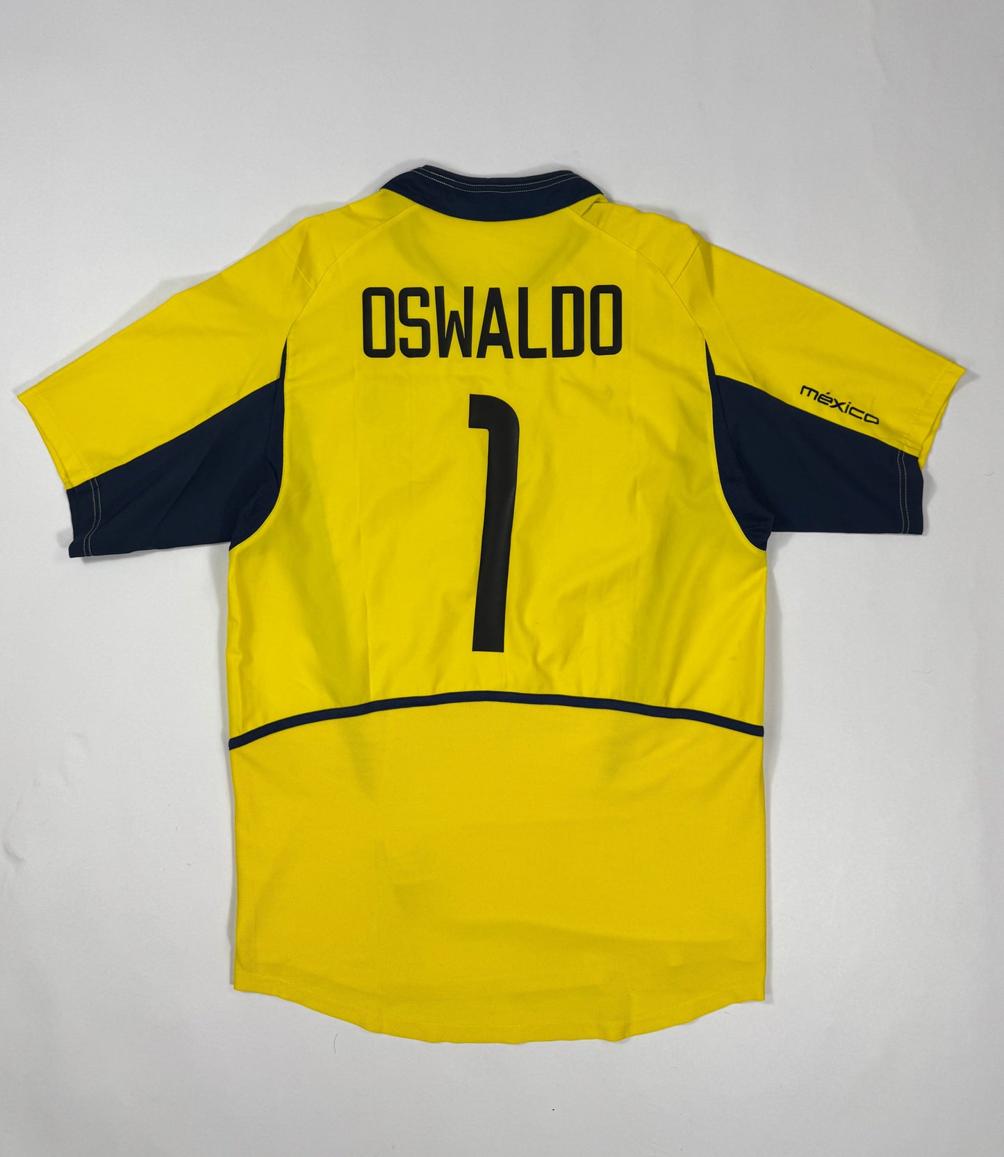 2003 Nike Mexico Goalkeeper Jersey-OSWALDO SANCHEZ 1