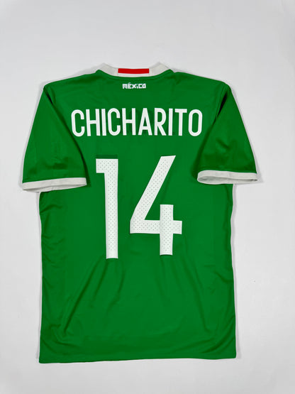 2016 Adidas Mexico Home Jersey