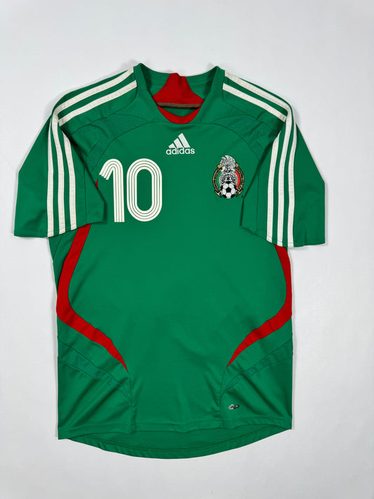 2007 Adidas Mexico Home Jersey-DOS SANTOS 10