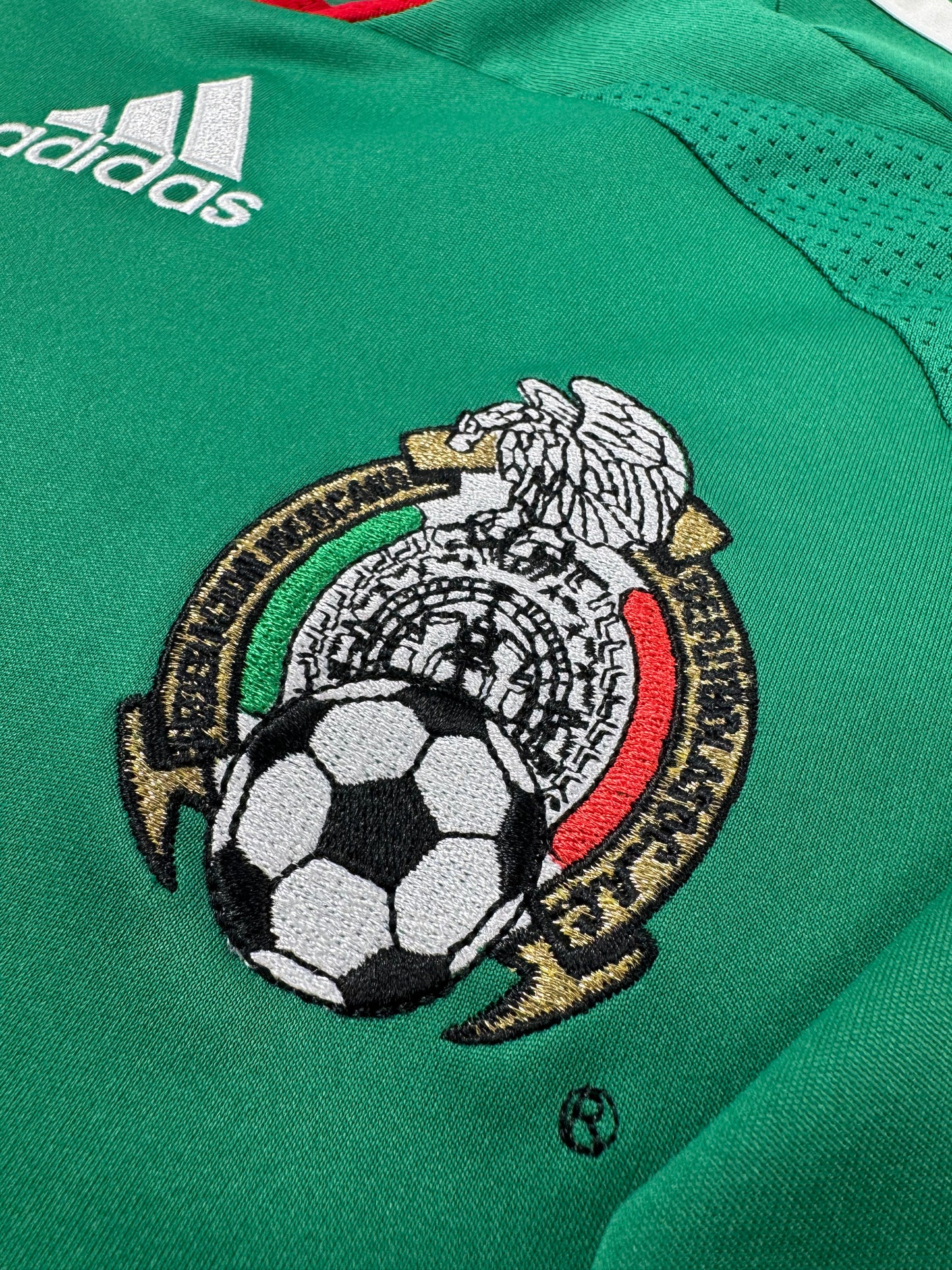 2007 Adidas Mexico Home Jersey-DOS SANTOS 10