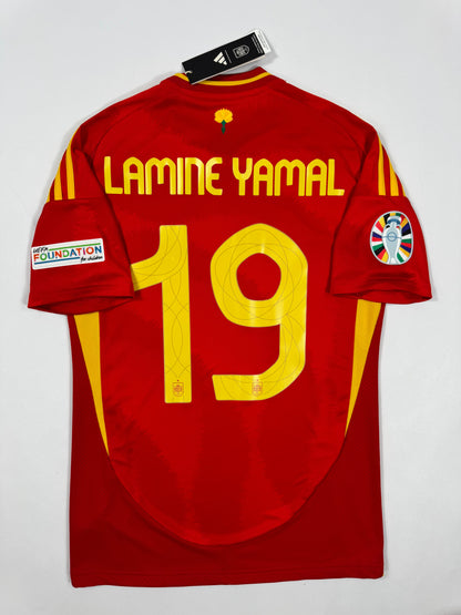 2024 Adidas Spain Home Jersey NEW WITH TAGS YAMAL 19