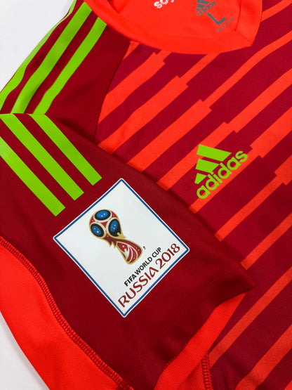 2018 ADIDAS MEXICO GK JERSEY UTILERIA- PLAYER ISSUE OCHOA 13