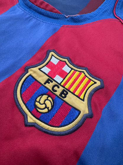 2004/05 NIKE T90 FC Barcelona Home Jersey