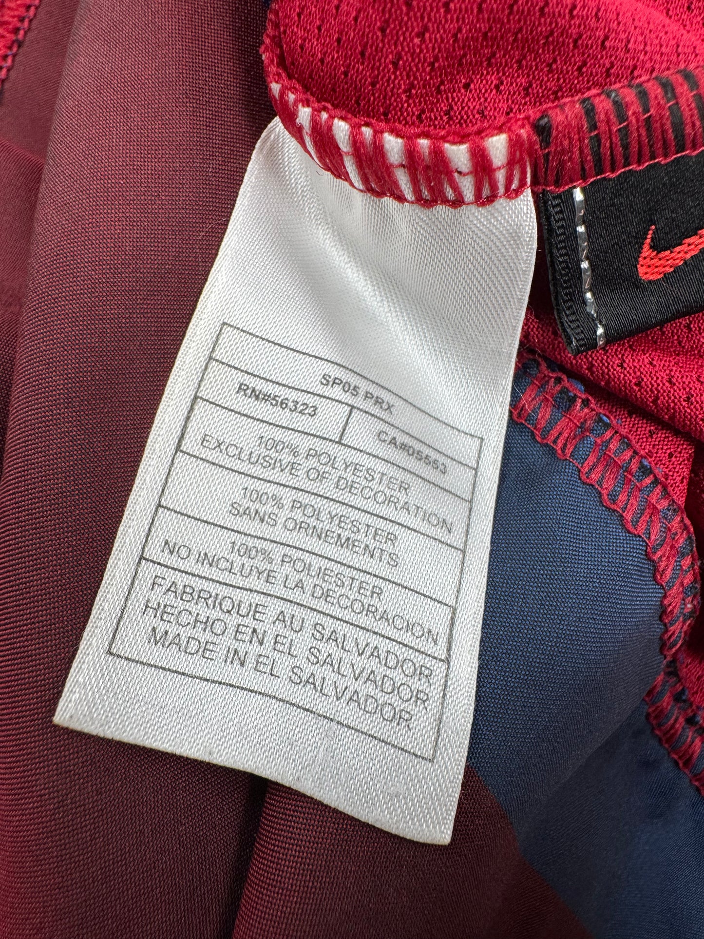 2004/05 NIKE T90 FC Barcelona Home Jersey