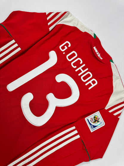 2010 Adidas Mexico GK Jersey-OCHOA 13