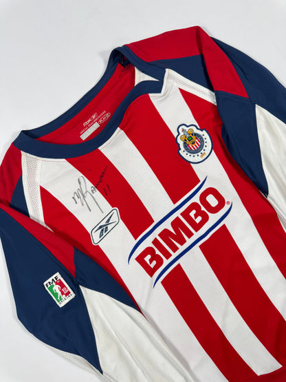 2007 Reebok Chivas Home Jersey-SIGNED BY RAMON MORALES