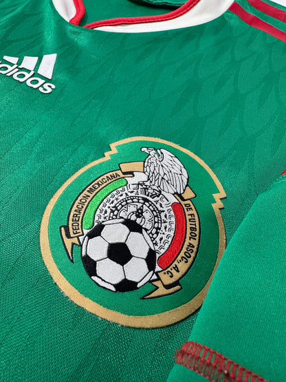 2010 ADIDAS FORMOTION Mexico Home Jersey-PLAYER VERSION CHICHARITO 14