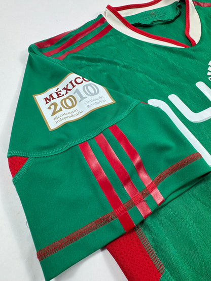 2010 ADIDAS FORMOTION Mexico Home Jersey-PLAYER VERSION CHICHARITO 14