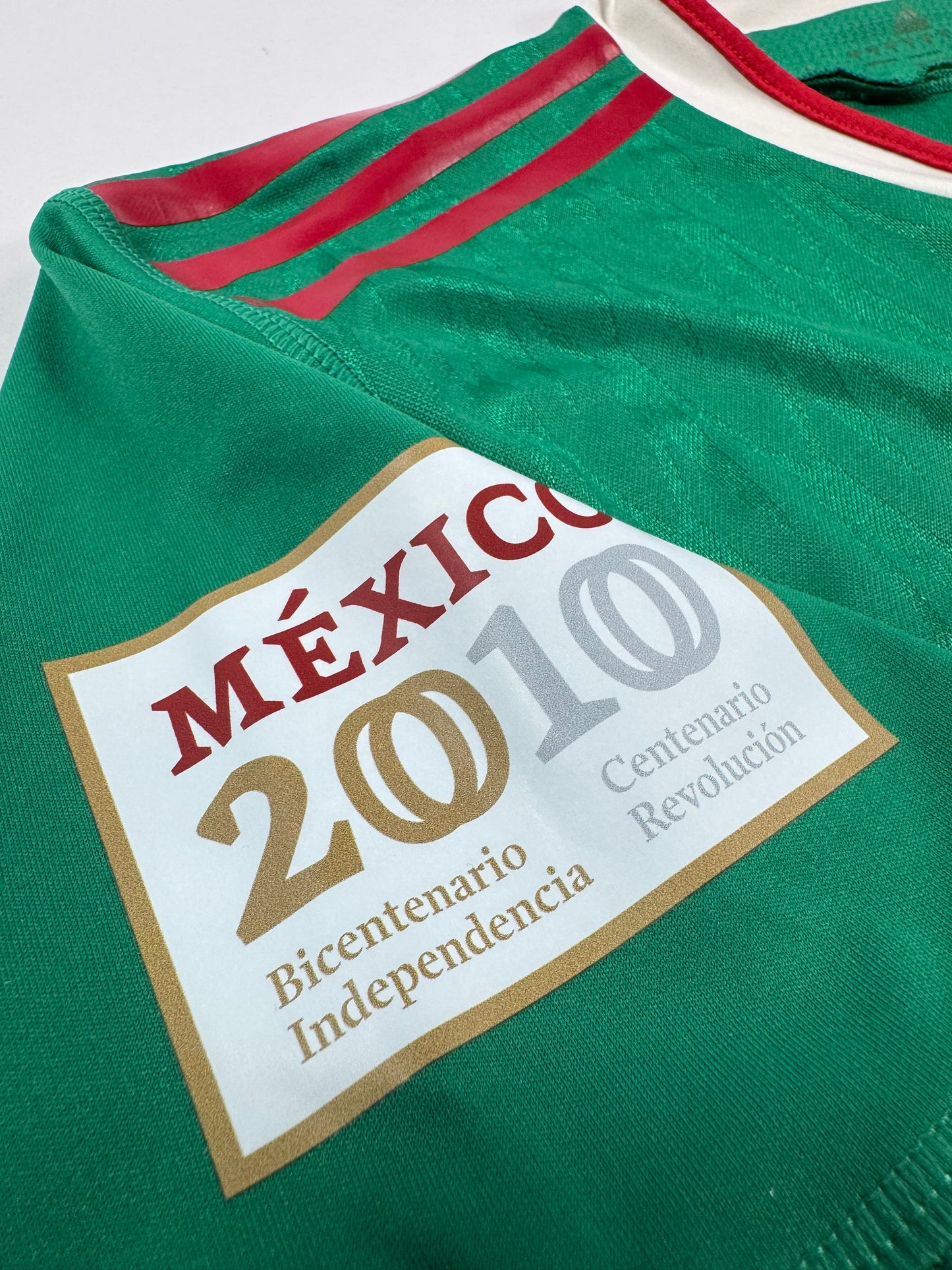 2010 ADIDAS FORMOTION Mexico Home Jersey-PLAYER VERSION CHICHARITO 14