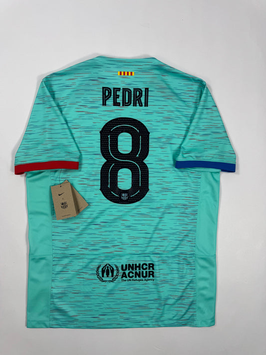 2023 NIKE FC Barcelona 3rd Jersey PEDRI 8-NEW WITH TAGS
