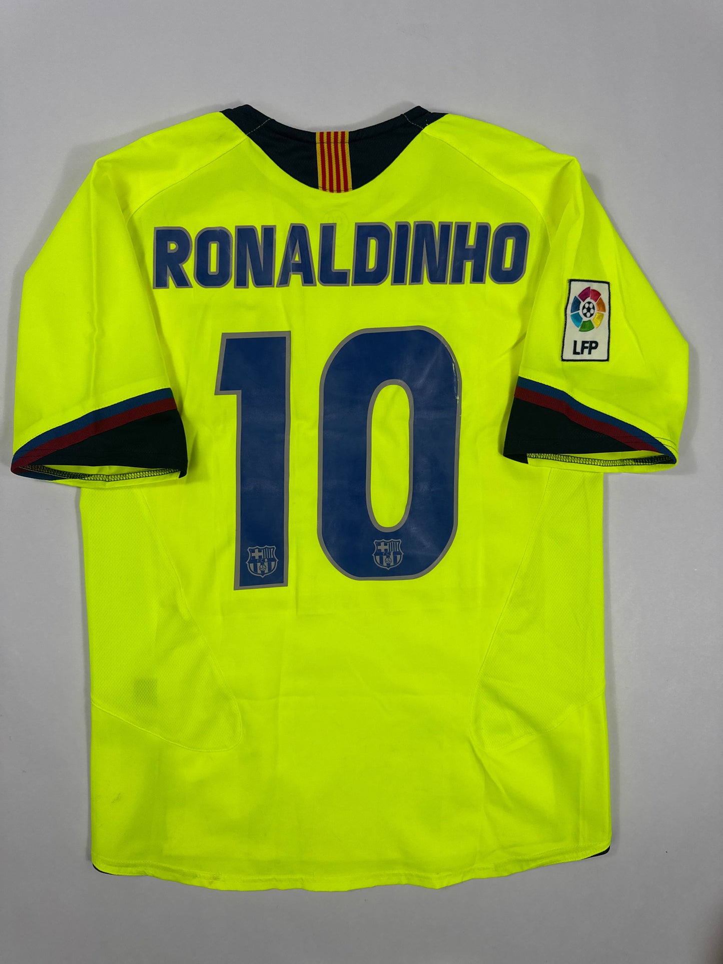 2005/06 FC Barcelona Away Jersey-RONALDINHO 10