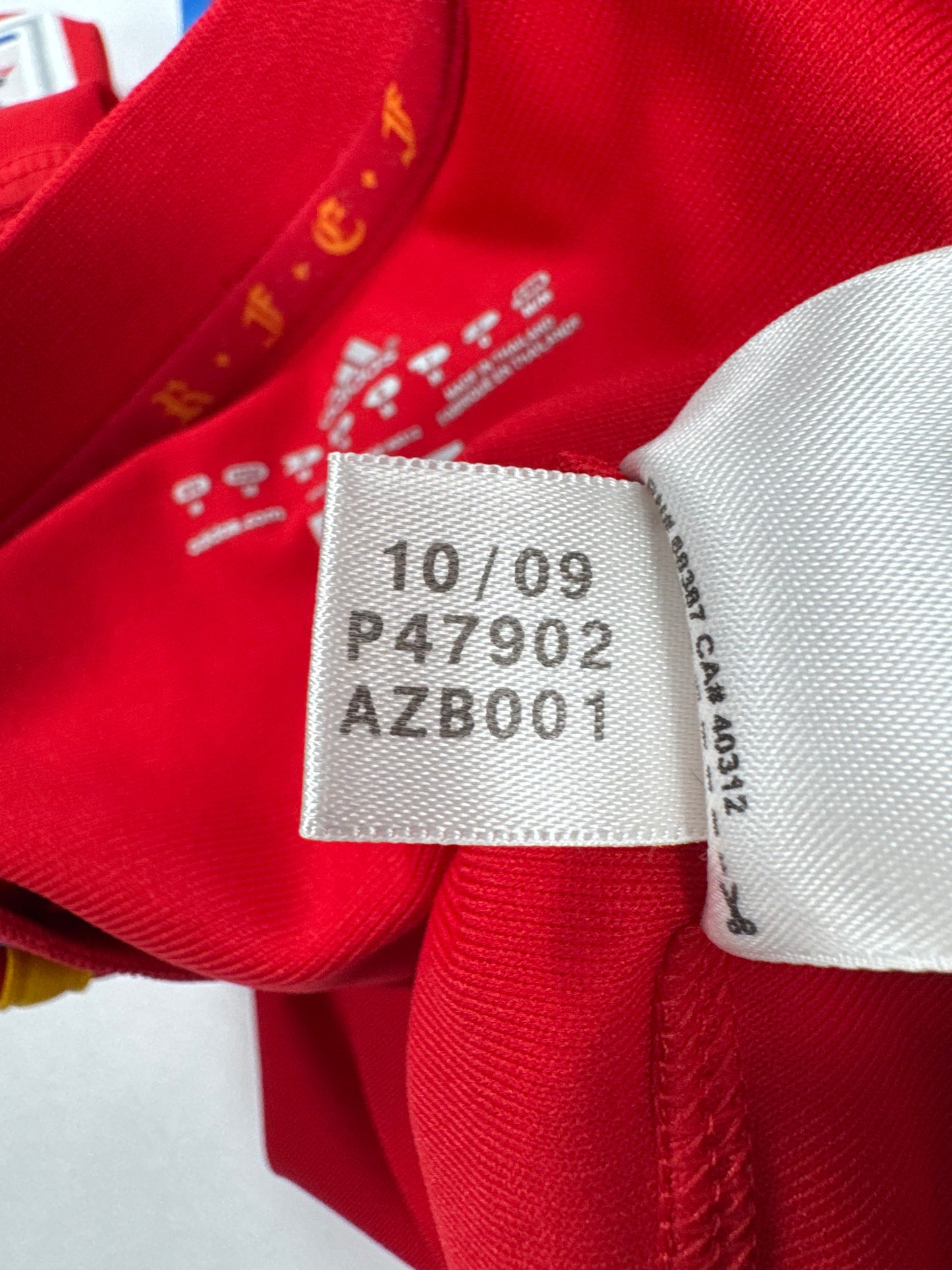 2010 ADIDAS Spain Home Jersey-DAVID VILLA 7