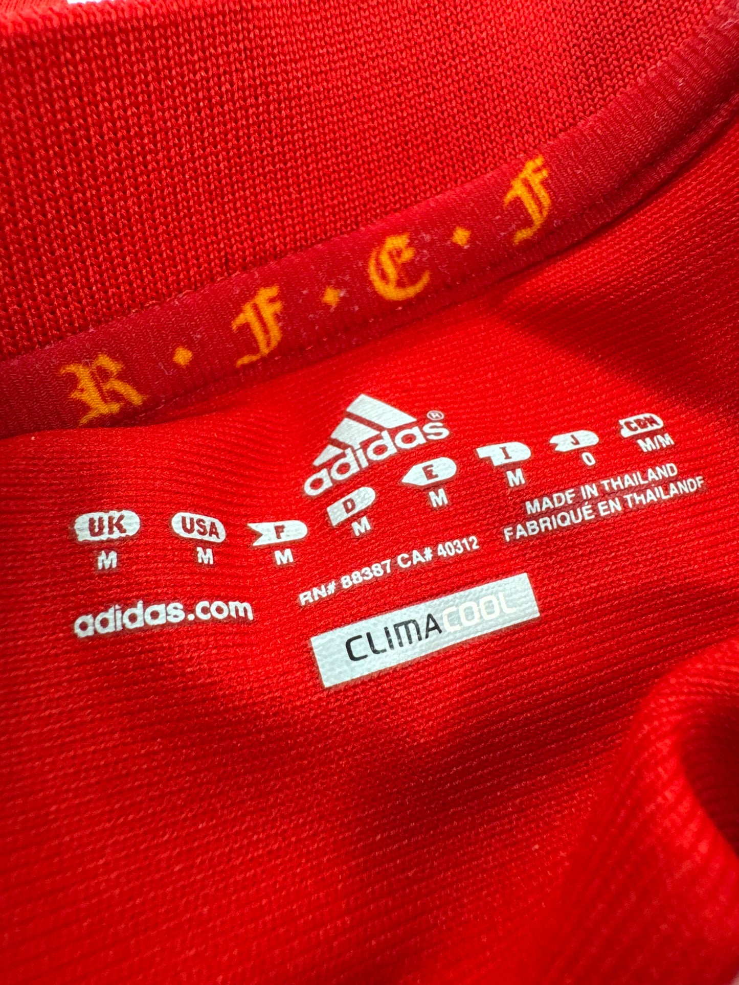 2010 ADIDAS Spain Home Jersey-DAVID VILLA 7
