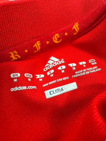 2010 ADIDAS Spain Home Jersey-DAVID VILLA 7