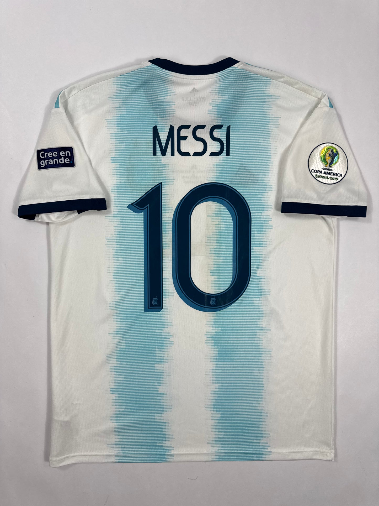 2019 ADIDAS Argentina Home Jersey-LEO MESSI 10