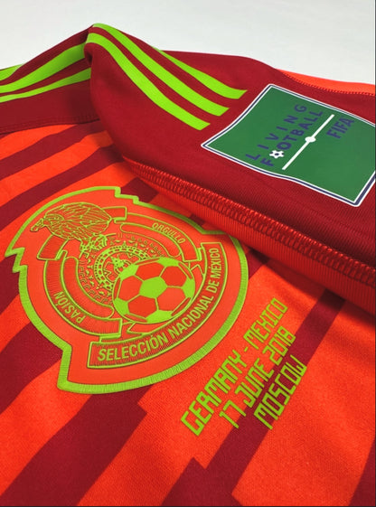2018 ADIDAS MEXICO GK JERSEY UTILERIA- PLAYER ISSUE OCHOA 13