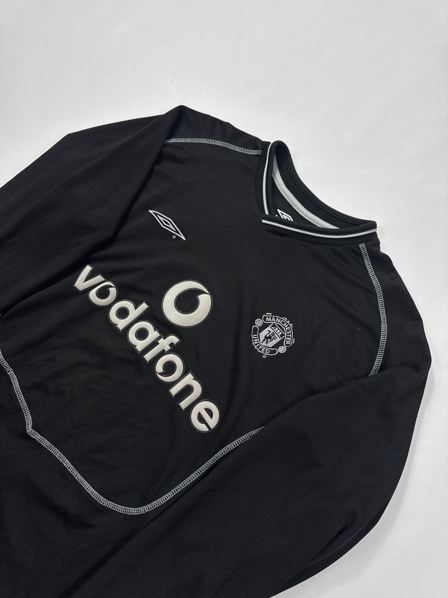 2002 UMBRO Manchester United GK jersey LONG SLEEVE-BARTHEZ 1