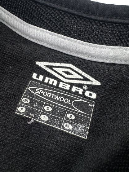 2002 UMBRO Manchester United GK jersey LONG SLEEVE-BARTHEZ 1