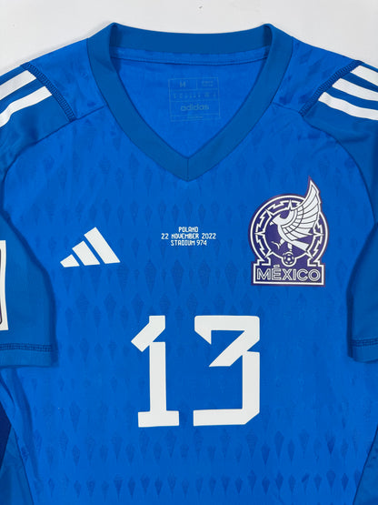 2022 ADIDAS MEXICO PLAYER ISSUE-GUILLERMO OCHOA 13 JERSEY