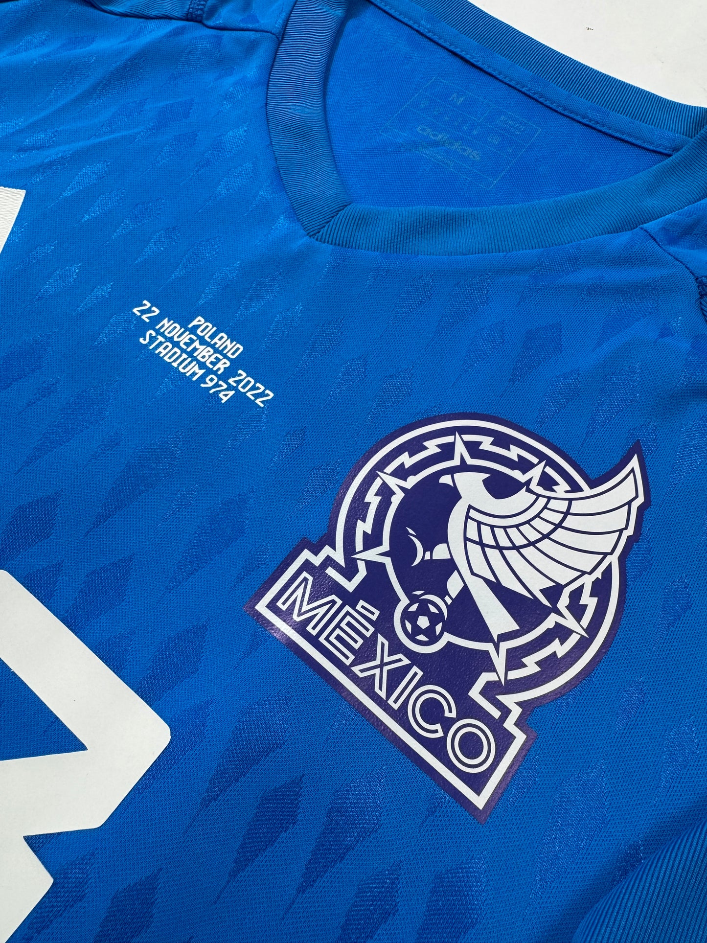 2022 ADIDAS MEXICO PLAYER ISSUE-GUILLERMO OCHOA 13 JERSEY