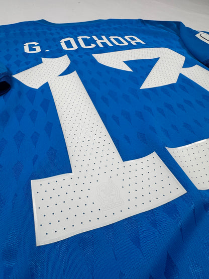 2022 ADIDAS MEXICO PLAYER ISSUE-GUILLERMO OCHOA 13 JERSEY
