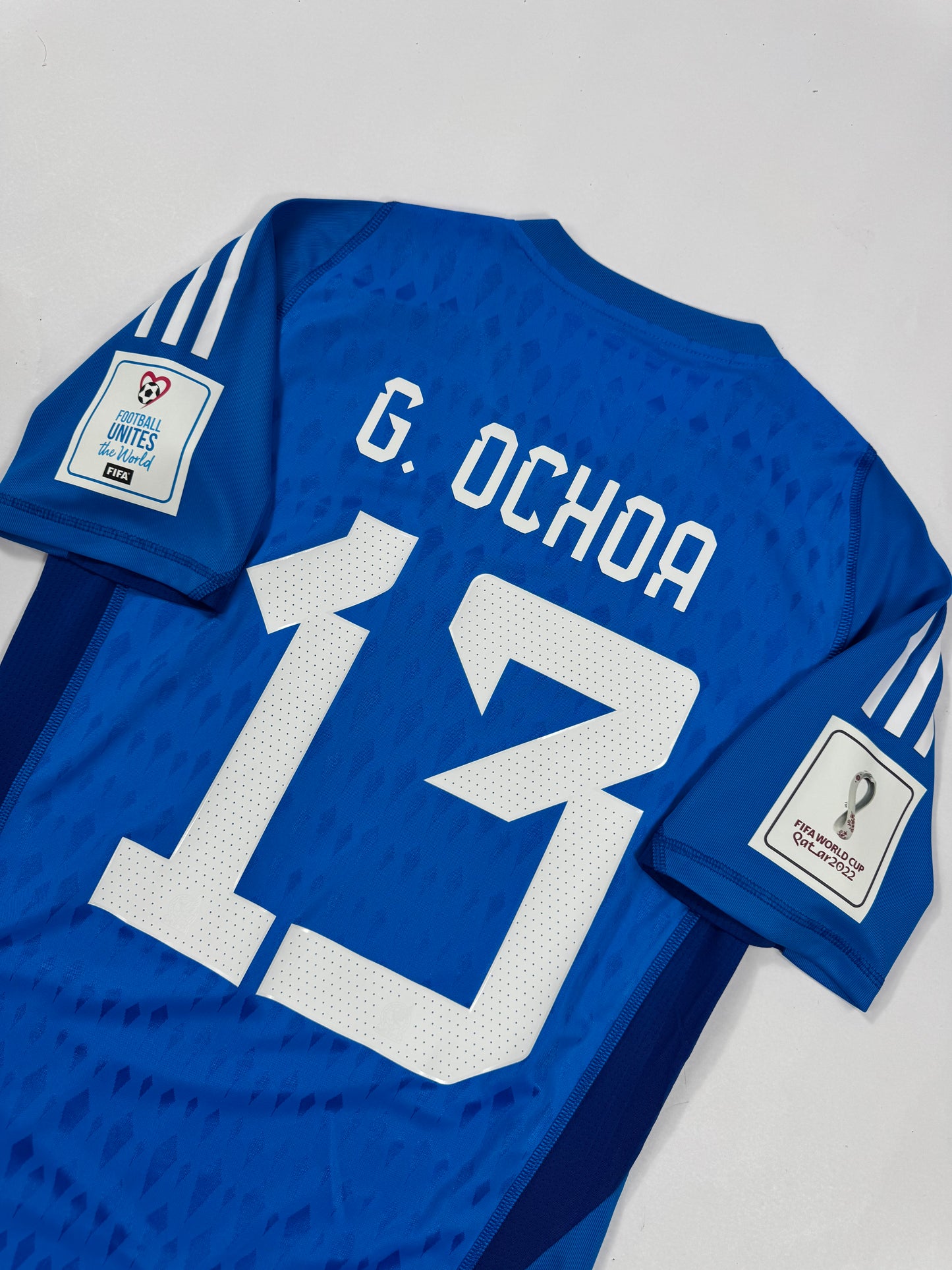 2022 ADIDAS MEXICO PLAYER ISSUE-GUILLERMO OCHOA 13 JERSEY