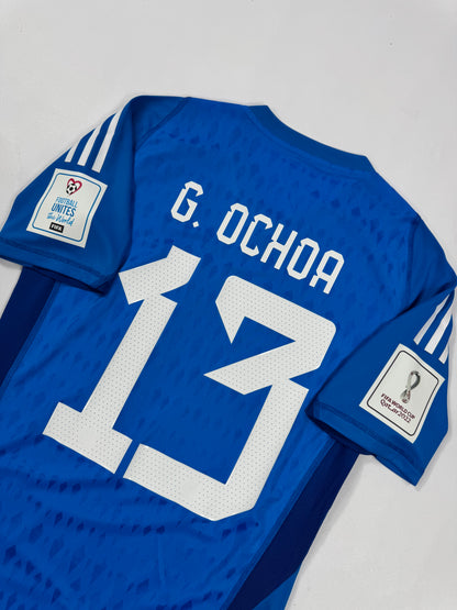 2022 ADIDAS MEXICO PLAYER ISSUE-GUILLERMO OCHOA 13 JERSEY