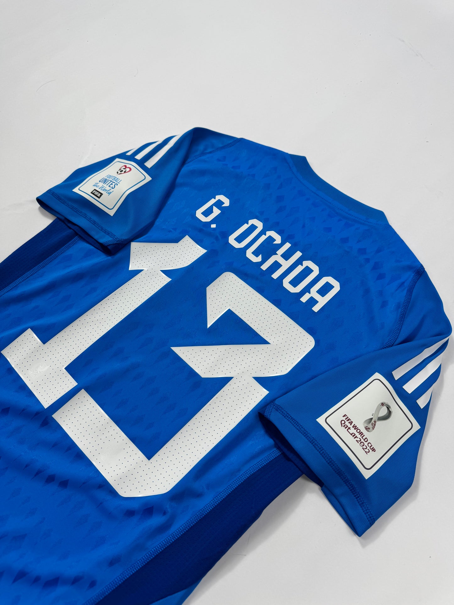2022 ADIDAS MEXICO PLAYER ISSUE-GUILLERMO OCHOA 13 JERSEY