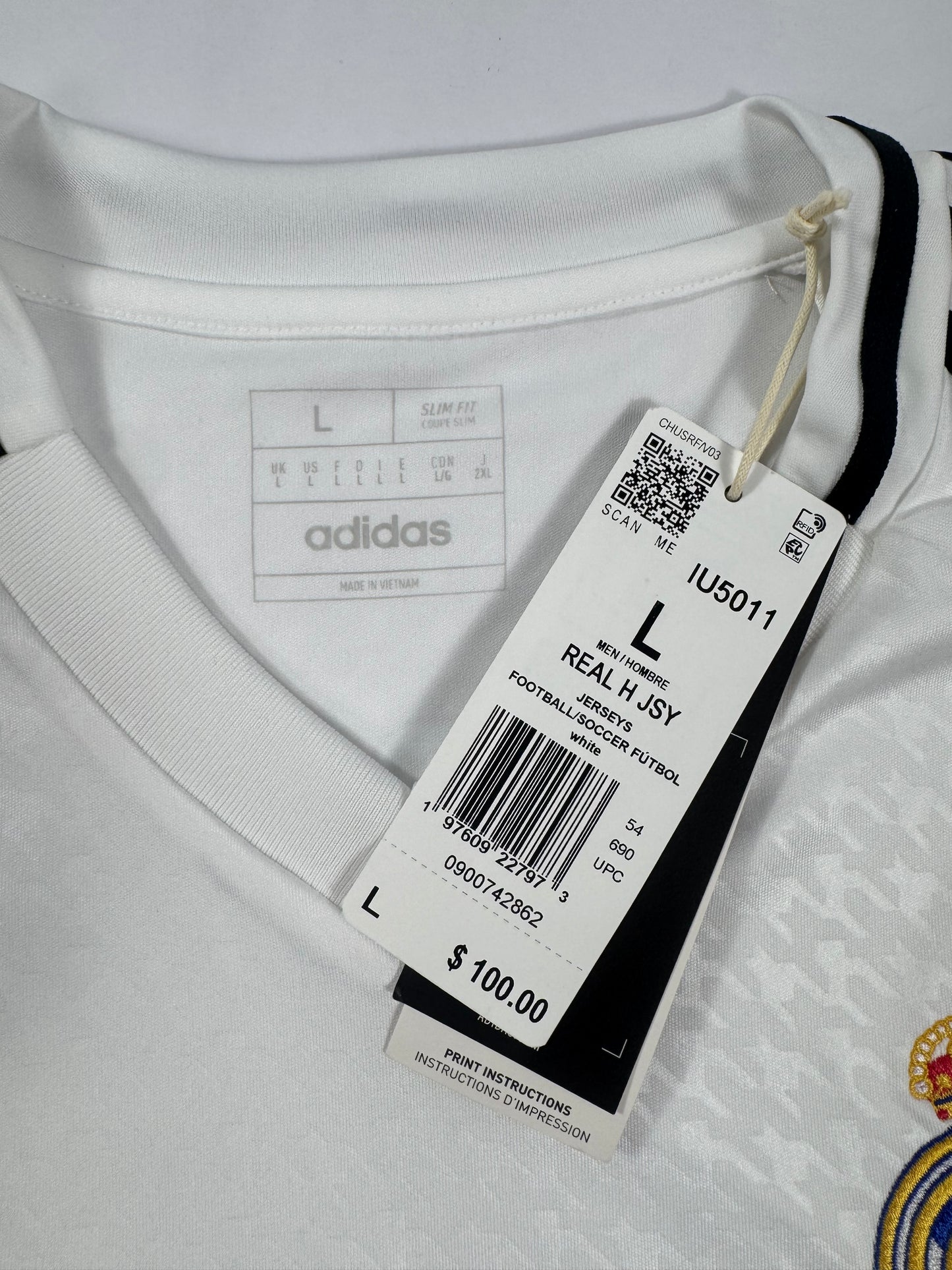 2024 ADIDAS Real Madrid Home Jersey-MODRIC 10 NEW WITH TAGS