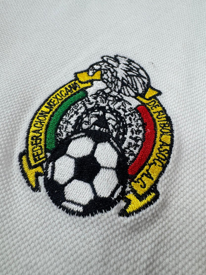 2002 ATLETICA Mexico Travel Polo-WHITE