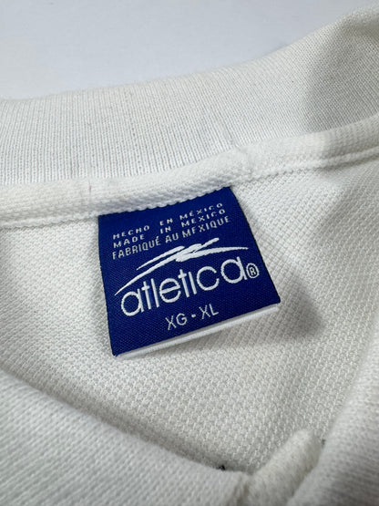 2002 ATLETICA Mexico Travel Polo-WHITE