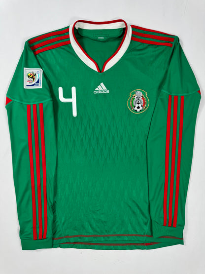 2010 ADIDAS Mexico Home Jersey LONG SLEEVE-RAFA MARQUEZ 4