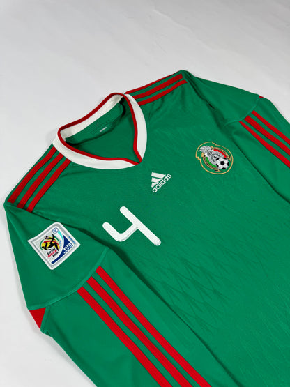 2010 ADIDAS Mexico Home Jersey LONG SLEEVE-RAFA MARQUEZ 4