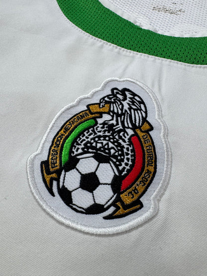 2005 NIKE T90 Mexico Away Jersey-JARED BORGETTI 9