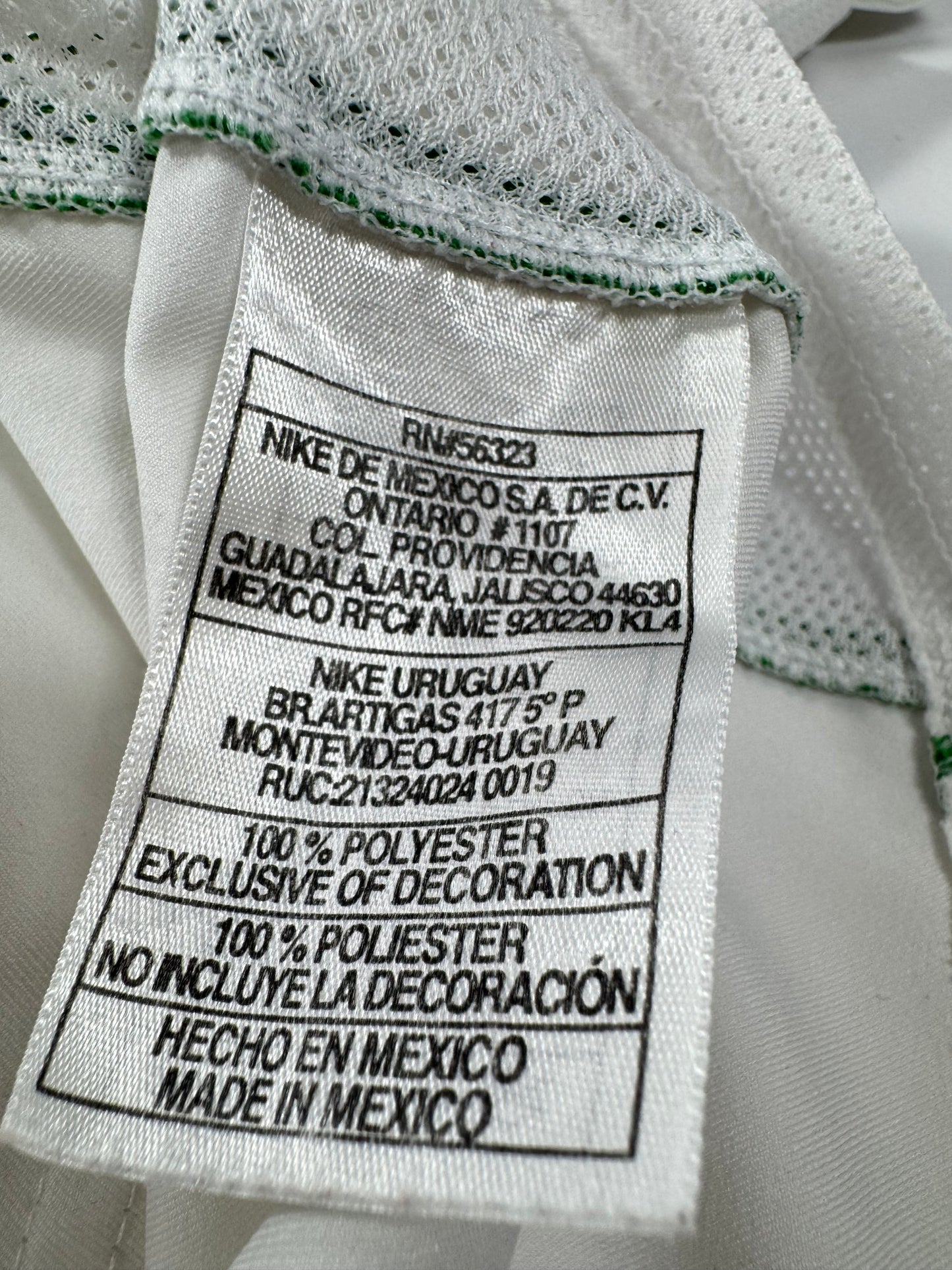 2005 NIKE T90 Mexico Away Jersey-JARED BORGETTI 9