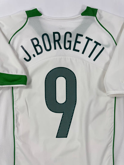 2005 NIKE T90 Mexico Away Jersey-JARED BORGETTI 9