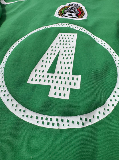 2005 NIKE T90 Mexico Home Jersey-RAFA MARQUEZ 4